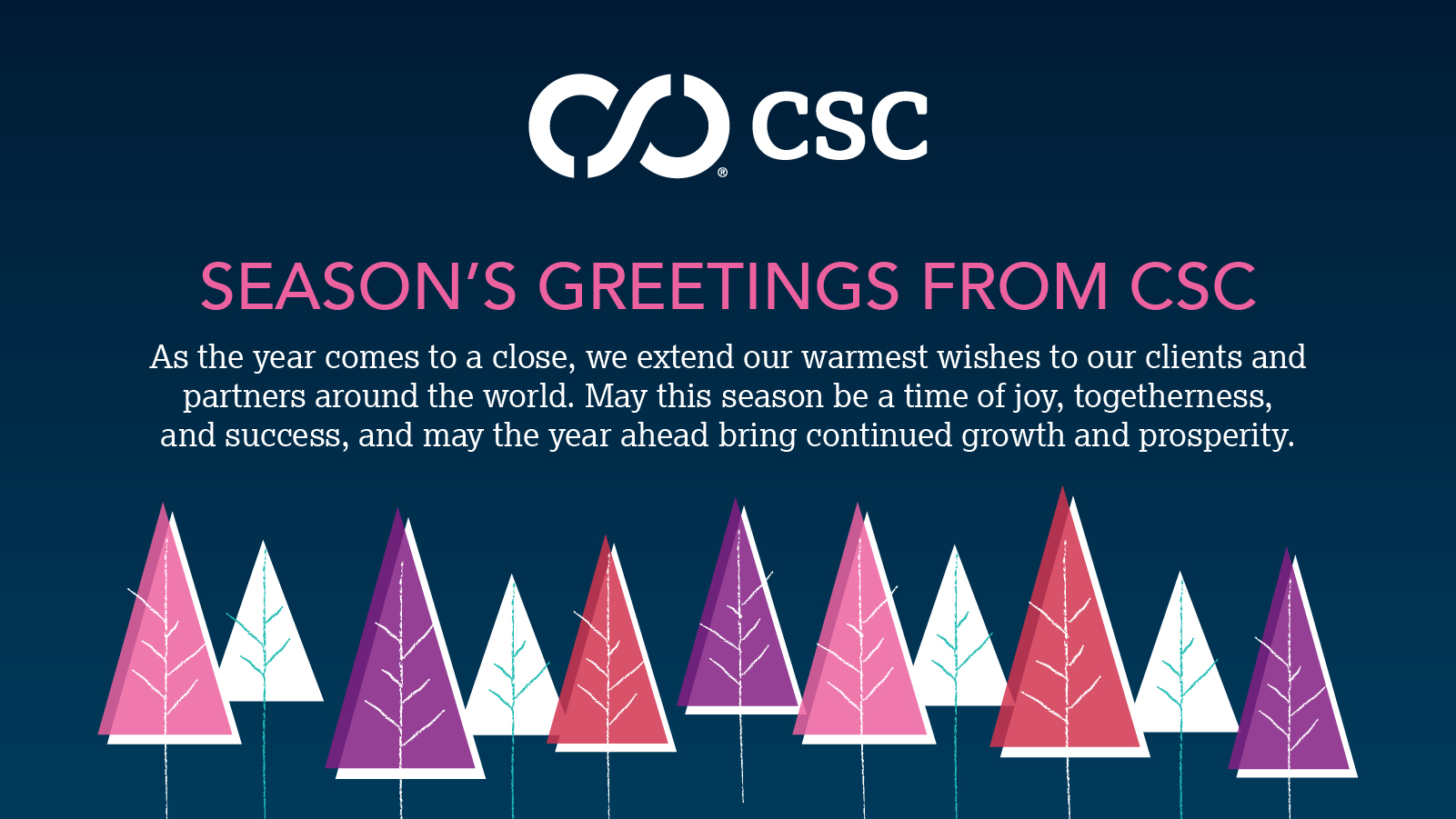 Season’s Greetings from CSC