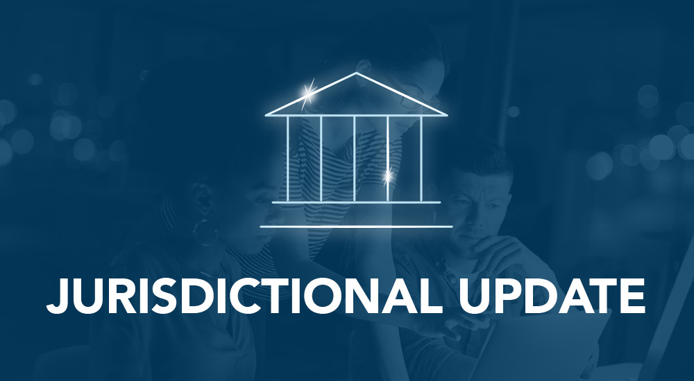 Jurisdictional Updates 12-29-2023