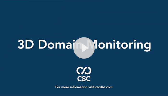 Watch our DomainSec 3D Monitoring video