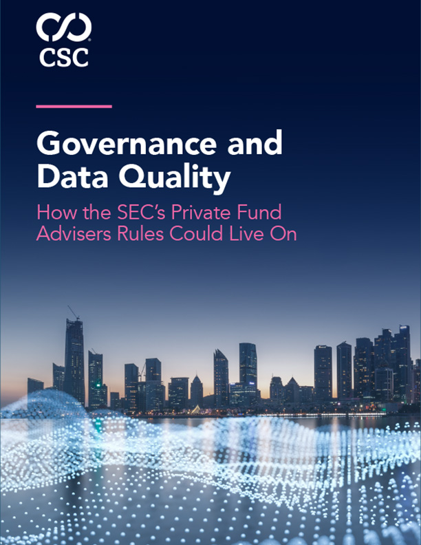 Governance and Data Quality: How the SEC’s PFA Rules Could Live On