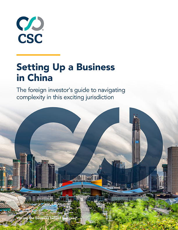 Setting Up a Business in China