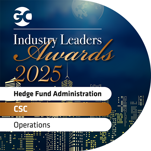 CSC 2025 Best Hedge Fund Administration Operations award from Global Custodian