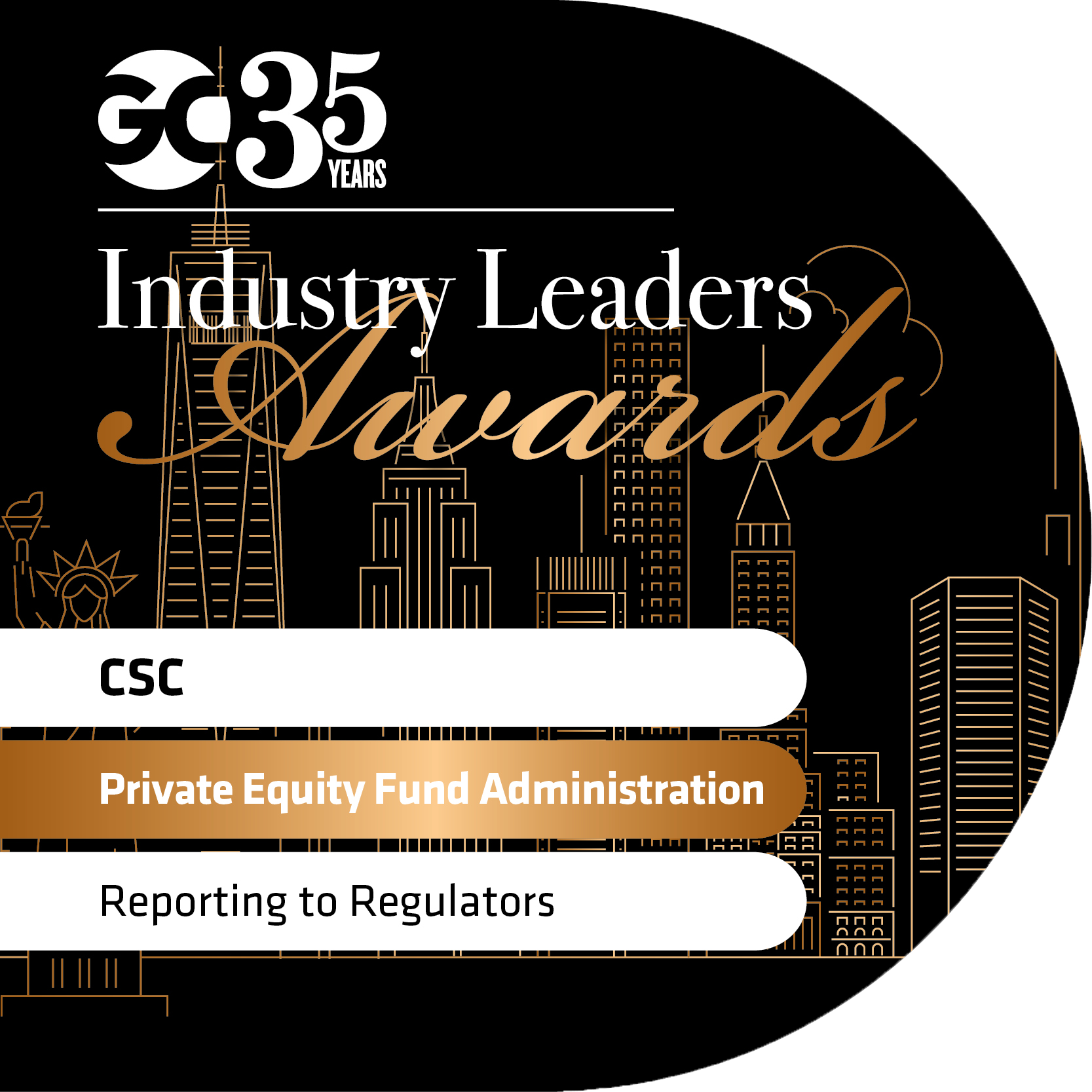 CSC 2024 Best Private Equity Fund Administration Regulatory Reporting award from Global Custodian