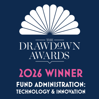 CSC winner for Fund Administration Technology and Innovation at the Drawdown Awards